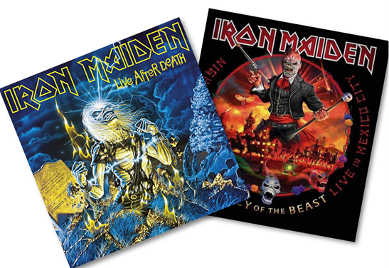 1985 & 2020 – Iron Maiden Live