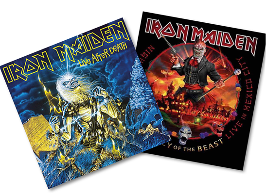 1985 & 2020 – Iron Maiden Live